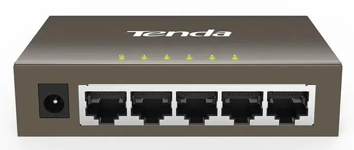 Коммутатор Tenda 5-портовый гигабитный настольный  TEG1005D TEG1005D #4