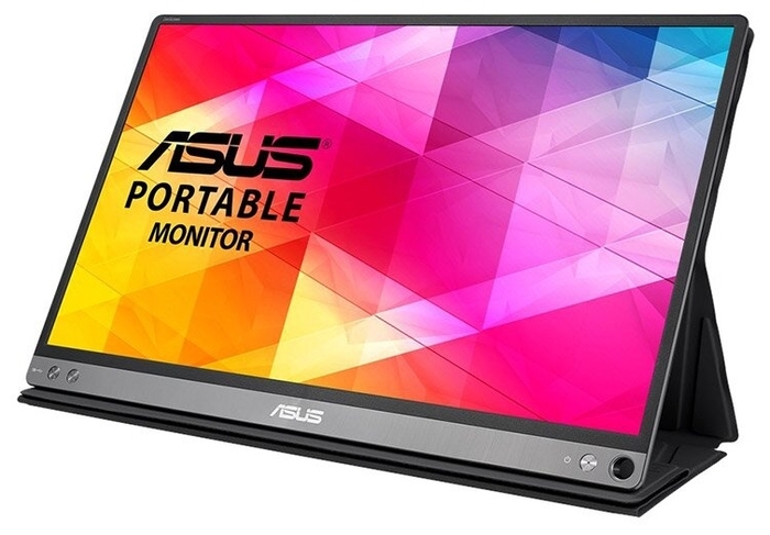 Монитор ASUS 15.6" MB16AC портативный монитор, USB Type-C, Full HD (1920x1080), IPS, фильтрация синего света, минимизация мерцания, сертифик 90LM0381-B01170 90LM0381-B01170