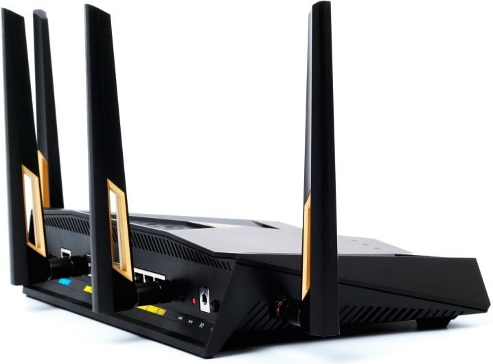 Роутер Asus RT-AX88U // роутер 802.11b/g/n/ac, ax, до 1148 + 4804Мбит/c, 2,4 + 5 гГц, 4 антенны, USB, GBT LAN ; 90IG04F0-MN3G00 RT-AX88U RT-AX88U