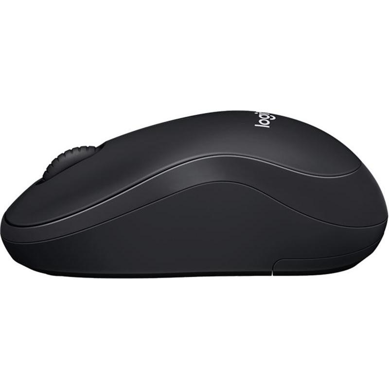 Мышь Logitech B220 Silent черный оптическая (1000dpi) беспроводная USB 910-004881 910-004881 #1