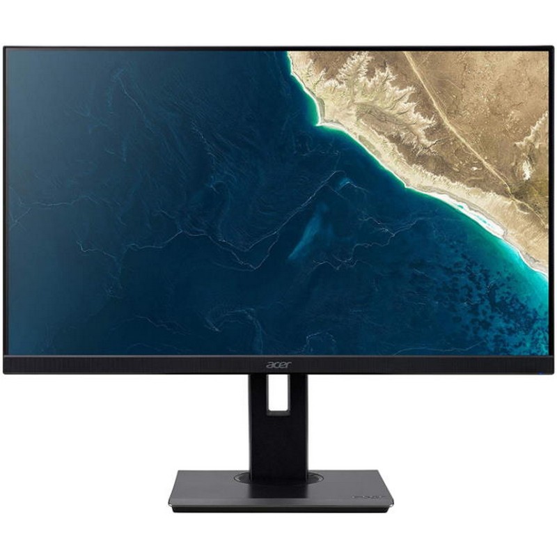 Монитор Acer 27" (Ent.) B277Kbmiipprzx IPS, HDR Ready, 3840x2160, 178°/178°, 4 ms, 300nits, 2xHDMI + DP+ miniDP + Audio Out + USB 3.0 + Колонки 2Wx2,Adaptive Sync/Black Matt UM.HB7EE.018 UM.HB7EE.018
