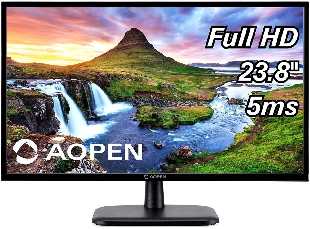 Монитор Aopen  23.8" 24CV1Ybi черный VA LED 5ms 16:9 HDMI матовая 3000:1 250cd 178гр/178гр 1920x1080 VGA FHD UM.QC1EE.002 UM.QC1EE.002 #3