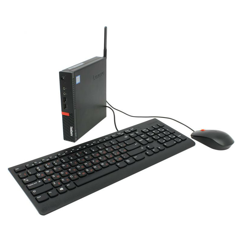 Персональный компьютер Lenovo ThinkCentre Tiny M710q I5-7400T 8Gb 1TB Intel HD NoDVD INTEL_3165+BT_1X1AC USB KB&Mouse Win10_Pro64 3Y on-site (10MR004PRU) 10MR004PRU