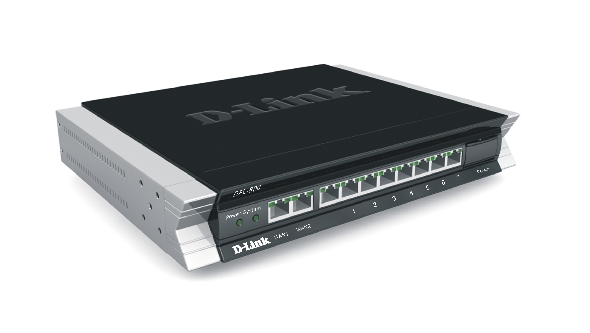 DFL-800 Экран межсетевой VPN, 7x10/100 LAN, 1 DMZ, 2 WAN DFL-800