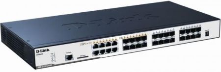 Не ИСП .Коммутатор D-Link L3 Managed Switch with 16 100/1000Base-X SFP ports and 8 100/1000Base-T/SFP combo-ports and 2 10GBase-CX4 ports DGS-3120-24SC/B1ARI Не ИСП .DGS-3120-24SC/B1ARI