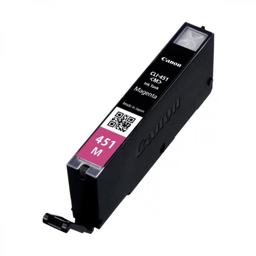 Картридж струйный Canon CLI-451M 6525B001 пурпурный для PIXMA iP7240/MG6340/MG5440 CLI-451M
