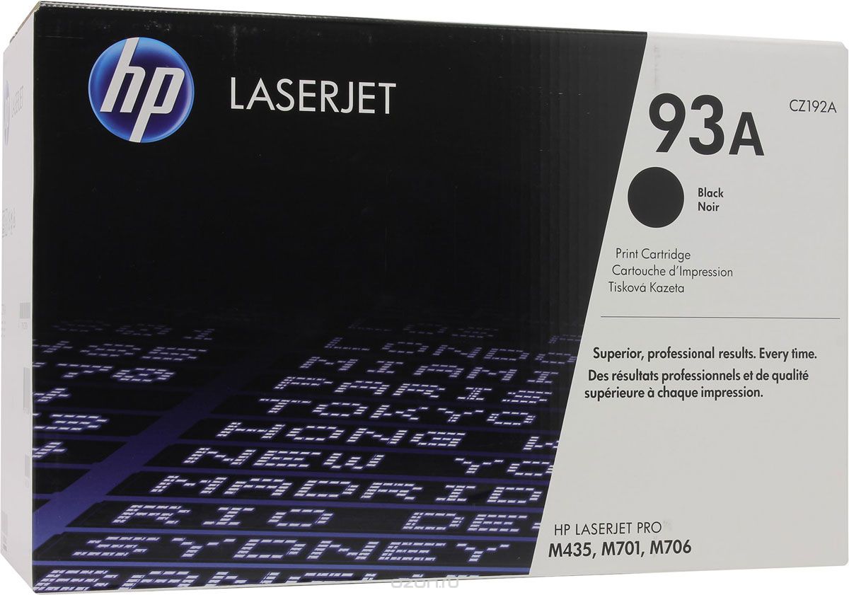 Тонер Картридж HP CZ192A черный HP LaserJet Pro M435nw (12000стр.) 93A CZ192A #3