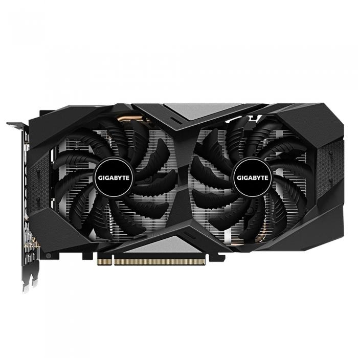 Видеокарта Gigabyte  PCI-E NVIDIA GeForce RTX 2060 6144Mb 192 GDDR6 1680/14000 HDMIx1 DPx3 HDCP Ret GV-N2060D6-6GD GV-N2060D6-6GD