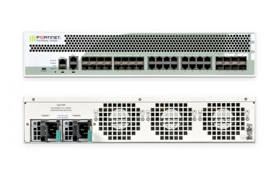 Межсетевой экран Fortinet FortiGate-1500D-DC 8 x 10GE SFP+ slots, 16 x GE SFP slots, 18 x GE RJ45 ports (including 16 x ports, 2 x management/HA ports), SPU NP6 and CP8 hardware accelerated, 2x 240GB SSD onboard storage, dual DC power supplies FG-150 FG-1500D-DC
