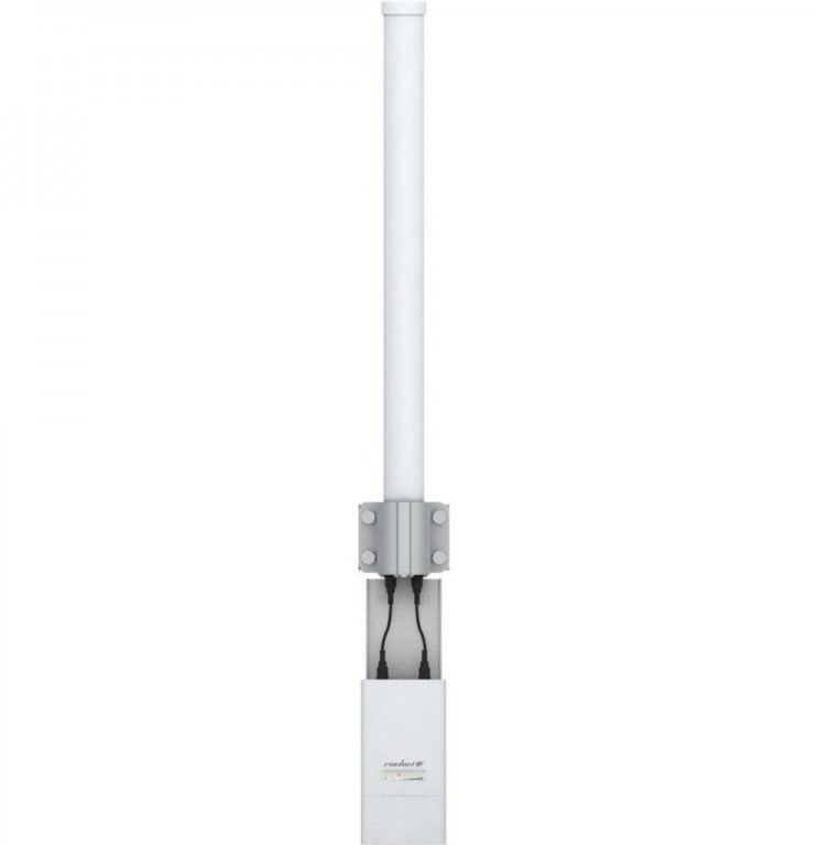 Антенна всенаправленная MIMO 2x2, 13 дБ, 2,35-2,55 ГГц, 360°x7°, 2* RP-SMA AMO-2G13