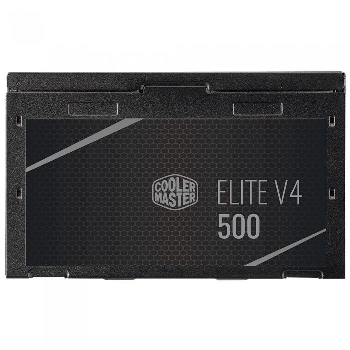 Блок питания Cooler Master Elite V4 500W 230V Elite V4 500W / 230V / 80 Plus 230V EU / ErP 2014 / 120mm fan / EU Cable RTL MPE-5001-ACABN-EU MPE-5001-ACABN-EU