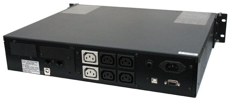 Источник бесперебойного питания Powercom King Pro RM, line-interactive, 1200VA/720W, RS-232 AVR, rack-mount, 2U, 6*IEC 320 C13 KIN-1200AP RM-2U KIN-1200AP RM-2U
