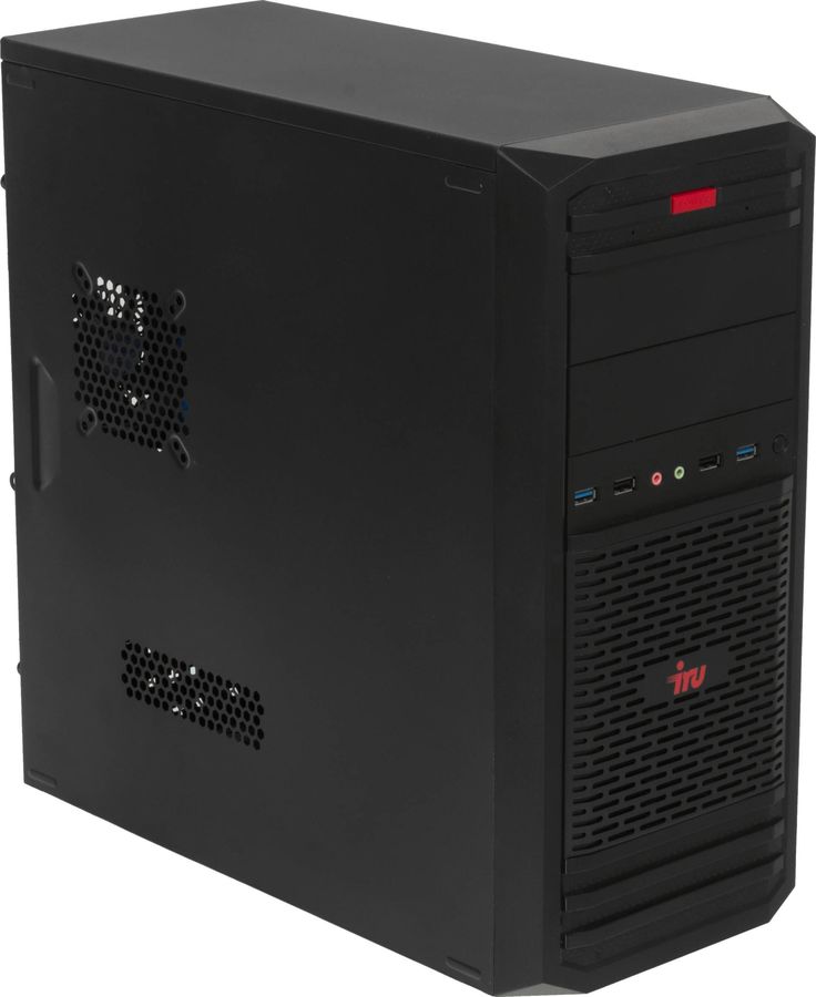 Персональный компьютер iRU Corp 517 TWR i7 8700K (3.7) 32Gb 2Tb+2Tb 7.2k P2000 5Gb Free DOS GbitEth 1000W черный 1394165 1394165