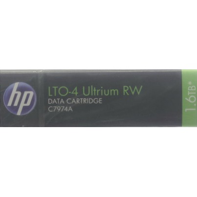 Картридж HPE Ultrium LTO-4 1.6TB RW Data Tape C7974A C7974A