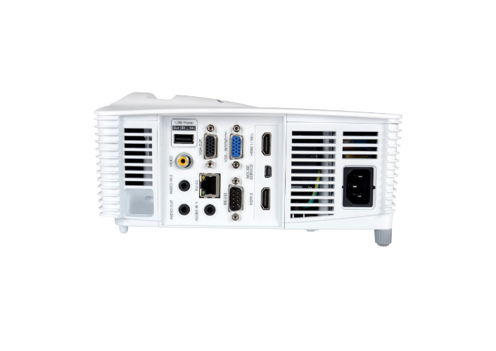 Проектор Optoma DH401 DLP, 1080p 1920x1080, 4000Lm, 15000:1, 2xHDMI, MHL, LAN, 1x10W speaker, 3D Ready, lamp 7000hrs, WHITE, 2.99kg 95.72W01GCLR1 95.72W01GCLR1