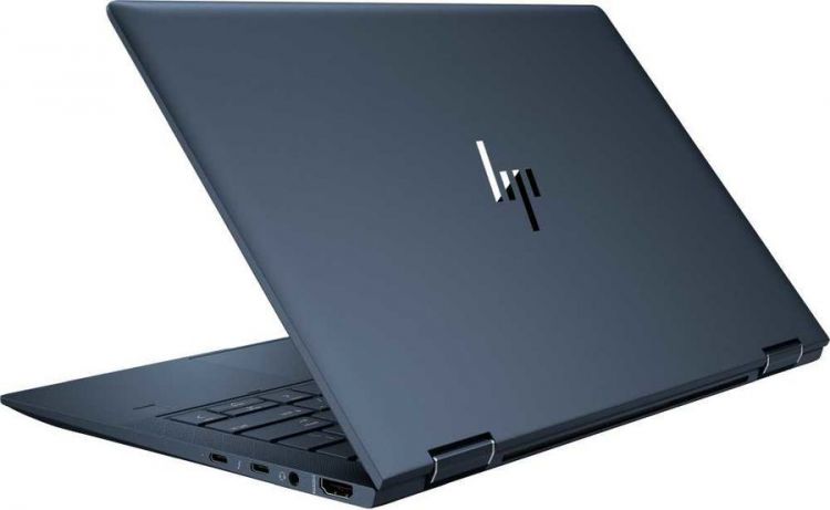 Ноутбук HP Elite Dragonfly Core i5-8265U 1.6GHz,13.3" FHD (1920x1080) IPS Touch 400cd GG5 BV,8Gb LPDDR3-2133 Total,256Gb QLC SSD+16Gb Intel Optane,38Wh,FPS,B&O Audio,0.99kg,3y,Blue,Win10Pro 8MK78EA 8MK78EA