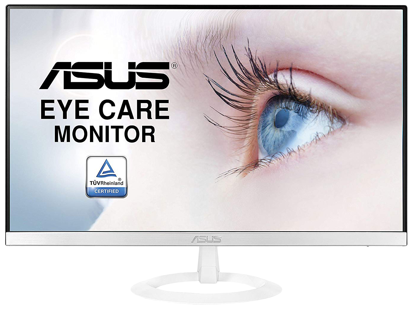 Монитор ASUS 27" VZ279HE-W IPS LED, 1920x1080, 5ms, 250cd/m2, 178°/178°, 80Mln:1, D-Sub, HDMI*2, EyeCare, White 90LM02XD-B01470 90LM02XD-B01470