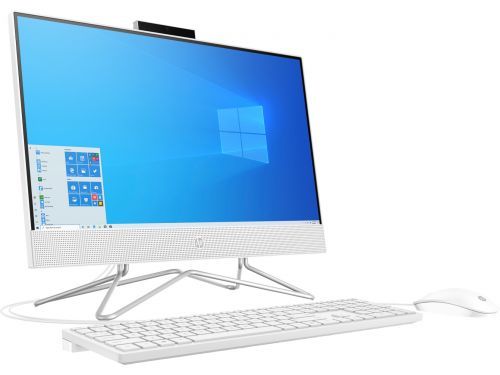 Моноблок HP 22-df1059ur AiO 21.5"(1920x1080)/Intel Core i3 1125G4(2Ghz)/8192Mb/512SSDGb/noDVD/Int:Intel Internal Graphics /Cam/WiFi/war 1y/Snow White/W10 + USB KBD, USB MOUSE 50A17EA 50A17EA