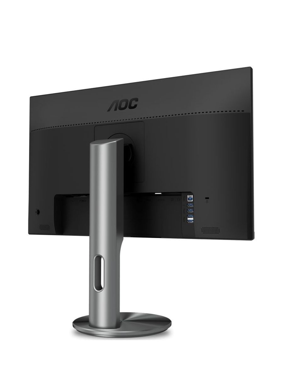 Монитор AOC 27" 2560x1440 60hz IPS WLED 16:9 5ms 100M:1 1000:1 D-Sub 2*HDMI DP 2*USB 3.0 178/178 350cd HAS Pivot Swivel Tilt Black Q2790PQE Q2790PQE #7