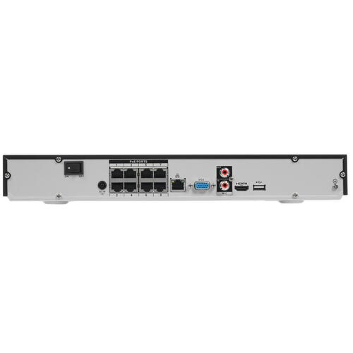 IP-видеорегистратор Dahua DHI-NVR2208-8P-I 8-канальный с PoE входящий поток до 200Мбит/с; MJPEG; разрешение записи до 12Мп; воспроизведение: 4кн@1080p, 1кн@8Мп; видеовыходы: 1 HDMI, 1 VGA; DHI-NVR2208-8P-I DHI-NVR2208-8P-I