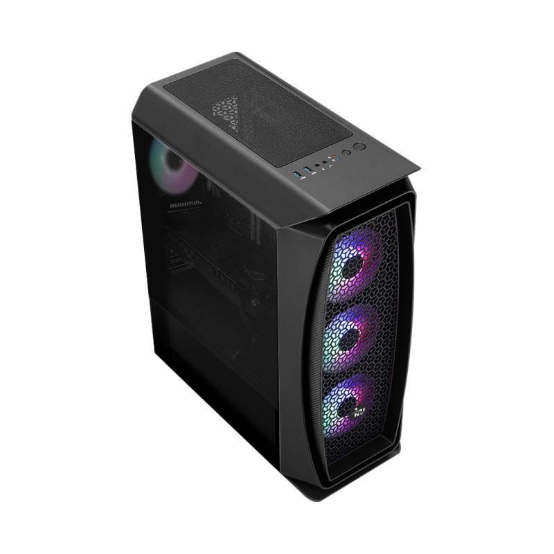 Персональный компьютер iRU Corp 315 MT i5 10400F (2.9) 16Gb SSD480Gb GTX1650 4Gb Windows 11 Professional 64 GbitEth WiFi BT 500W черный 1804875 1804875