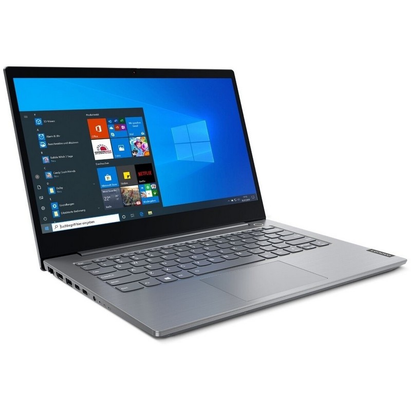 Ноутбук Lenovo ThinkBook 14-IML Core Core i3 10110U/4Gb/SSD256Gb/Intel UHD Graphics/14"/TN/FHD (1920x1080)/Free DOS/grey/WiFi/BT/Cam 20RV005YRU 20RV005YRU