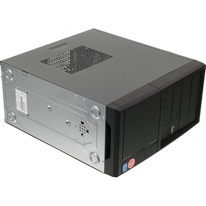 Персональный компьютер iRU Office 310H5SM MT PG G6400 (4) 4Gb SSD240Gb UHDG 610 Free DOS GbitEth 400W черный 1639903 1639903