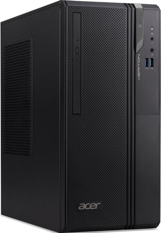 Персональный компьютер Acer Veriton ES2730G MT i3 8100 (3.6)/8Gb/SSD256Gb/UHDG 630/Endless/GbitEth/180W/черный DT.VS2ER.022 DT.VS2ER.022