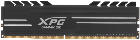 Модуль памяти ADATA 8GB DDR4 3200 DIMM XPG GAMMIX D10 Black Gaming Memory Non-ECC, CL16, 1.35V, 1024x8, RTL (774794) AX4U320038G16A-SB10 AX4U320038G16A-SB10