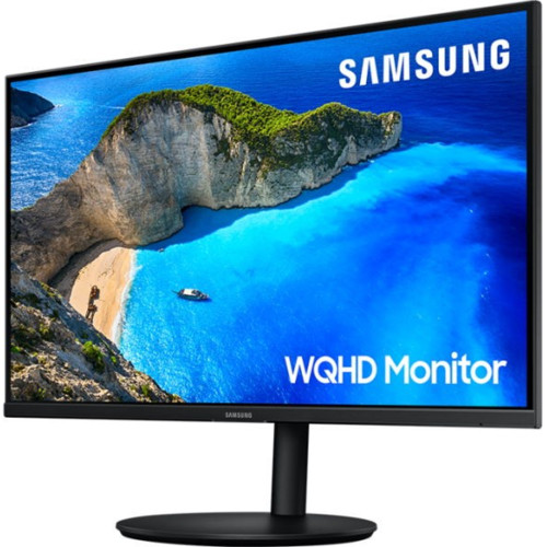 Монитор Samsung 27" Black (IPS, 2560x1440, 75Hz, 5ms, 178°/178°, 300 cd/m, 3000:1, +DP, +2хHDMI) F27T700QQI F27T700QQI