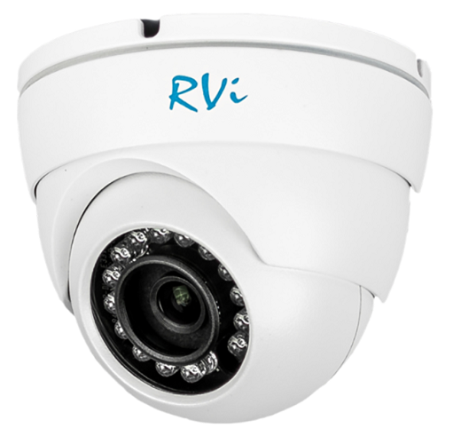 Антивандальная купольная уличная IP-камера видеонаблюдения RVI-IPC31VB 1280х720, 10/100Base-TX, 12 DC/PoE (2.8мм) RVi-IPC31VB