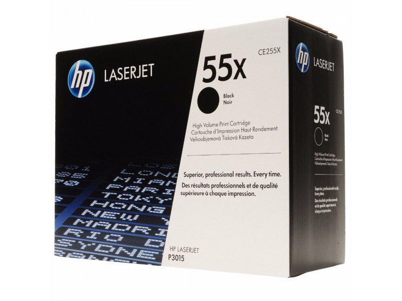 Тонер-картридж HP 55X Black для LJ P3015 M521dn/M521dw/M525dn/M525f Contract (12500 стр) CE255XC CE255XC