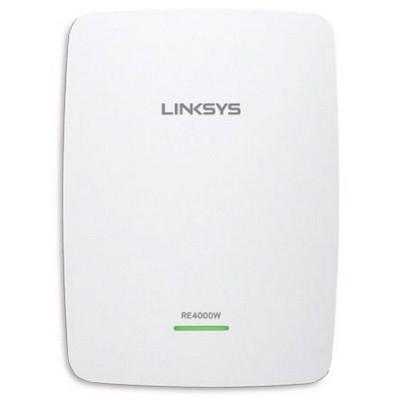 Ретранслятор Linksys RE4000W-EK Беспроводной-N сетевой LINKSYS, 11N, 2x2, SINGLE BAND RANGE EXTENDER RE4000W-EK RE4000W-EK
