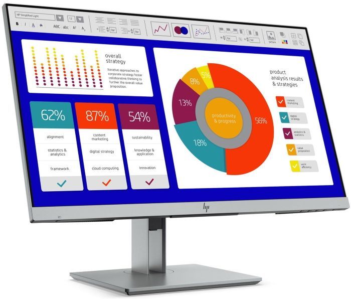Монитор HP 23,8" EliteDisplay E243p Monitor FHD 1920x1080 IPS 260nits 16:9 Sure View Privasy Screen DP HDMI VGA 2*USB 3.0 hieght titl swivel pivot 3-3-0 5FT13AA 5FT13AA