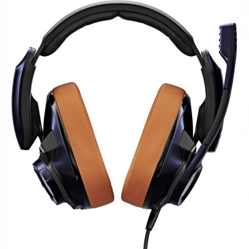 Гарнитура Epos / Sennheiser Gaming Headset GSP 602, Stereo, 2x3.5 mm / 1x3.5mm, Closed-back, Black-Blue 1000414 1000414