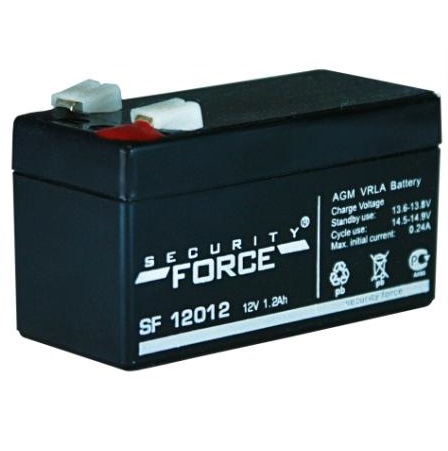 Батарея Delta Security Force, ОПС-серия 12В, 1,2Ач SF 12012 SF 12012