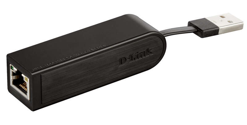 Адаптер D-Link USB 2.0 Network Adapter with 1 10/100Base-TX port DUB-E100/E1A DUB-E100/E1A
