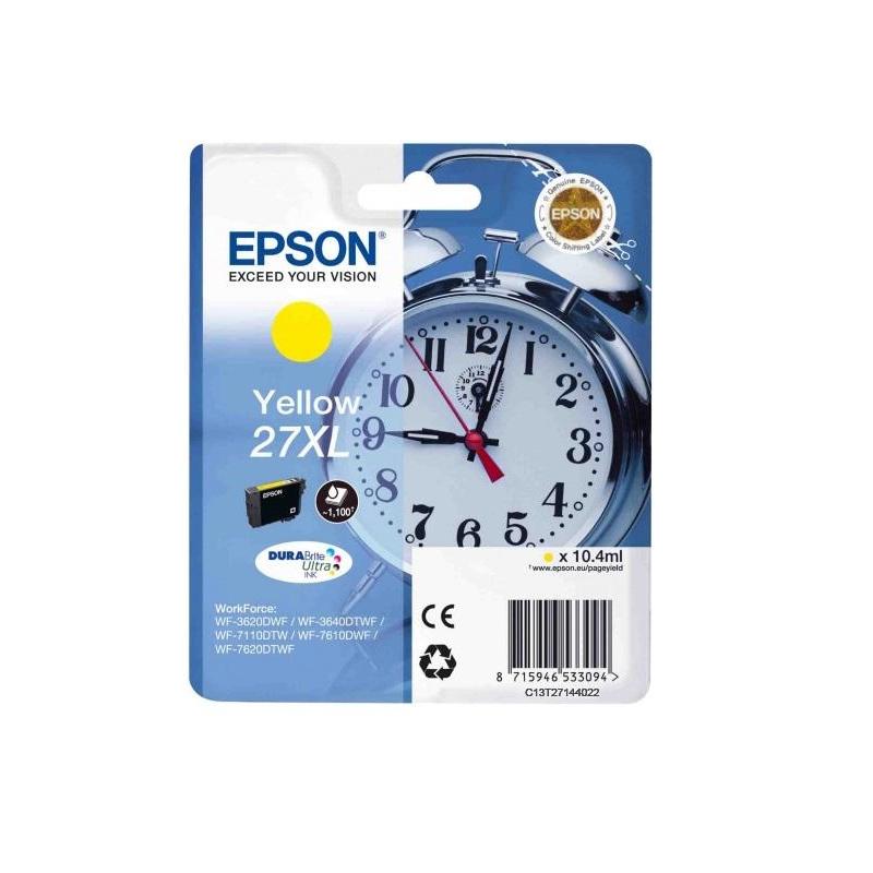 Картридж Epson T2714 желтый (10.4мл) для Epson WF7110/7610/7620 C13T27144022 C13T27144022