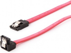 Кабель Bion Serial ATA III металлическая защелка, 50см  BXP-SATAM-DATA-50CM BXP-SATAM-DATA-50CM