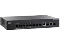 Коммутатор Cisco SG300-10SFP-K9-EU SG300-10 10-port Gigabit Managed SFP Switch 8 SFP + 2 Comb (SG300 SG300-10SFPK9-EU