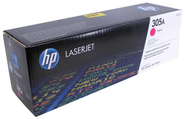 Тонер-картридж HP 305A Magenta для CLJ Pro M351a M375nw M475dn/dw M451nw/dn/dw Contract (2600 стр) CE413AC CE413AC