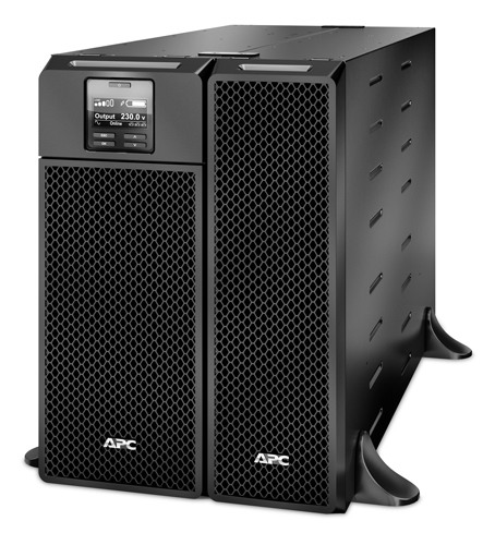 Источник бесперебойного питания APC Smart-UPS SRT, 6000VA/6000W, On-Line, Extended-run, Black, Rack 4U, Pre-Inst. Web/SNMP SRT6KXLI SRT6KXLI