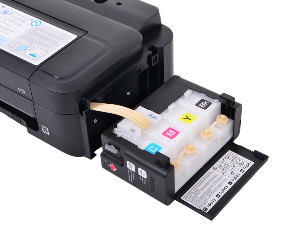 Принтер струйный Epson L110 (C11CC60302) A4 USB черный C11CC60302