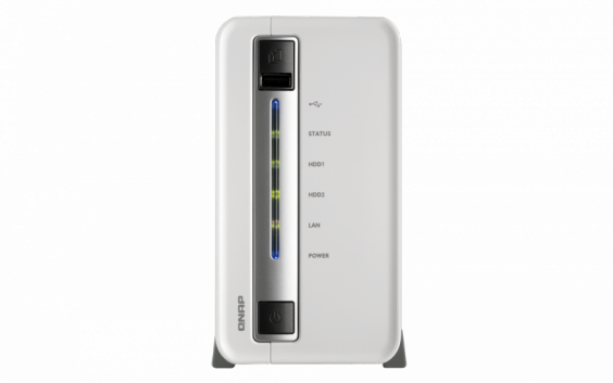 Сетевой RAID-накопитель QNAP 2 отсека для HDD. Marvell 1,6 ГГц TS-212P TS-212P