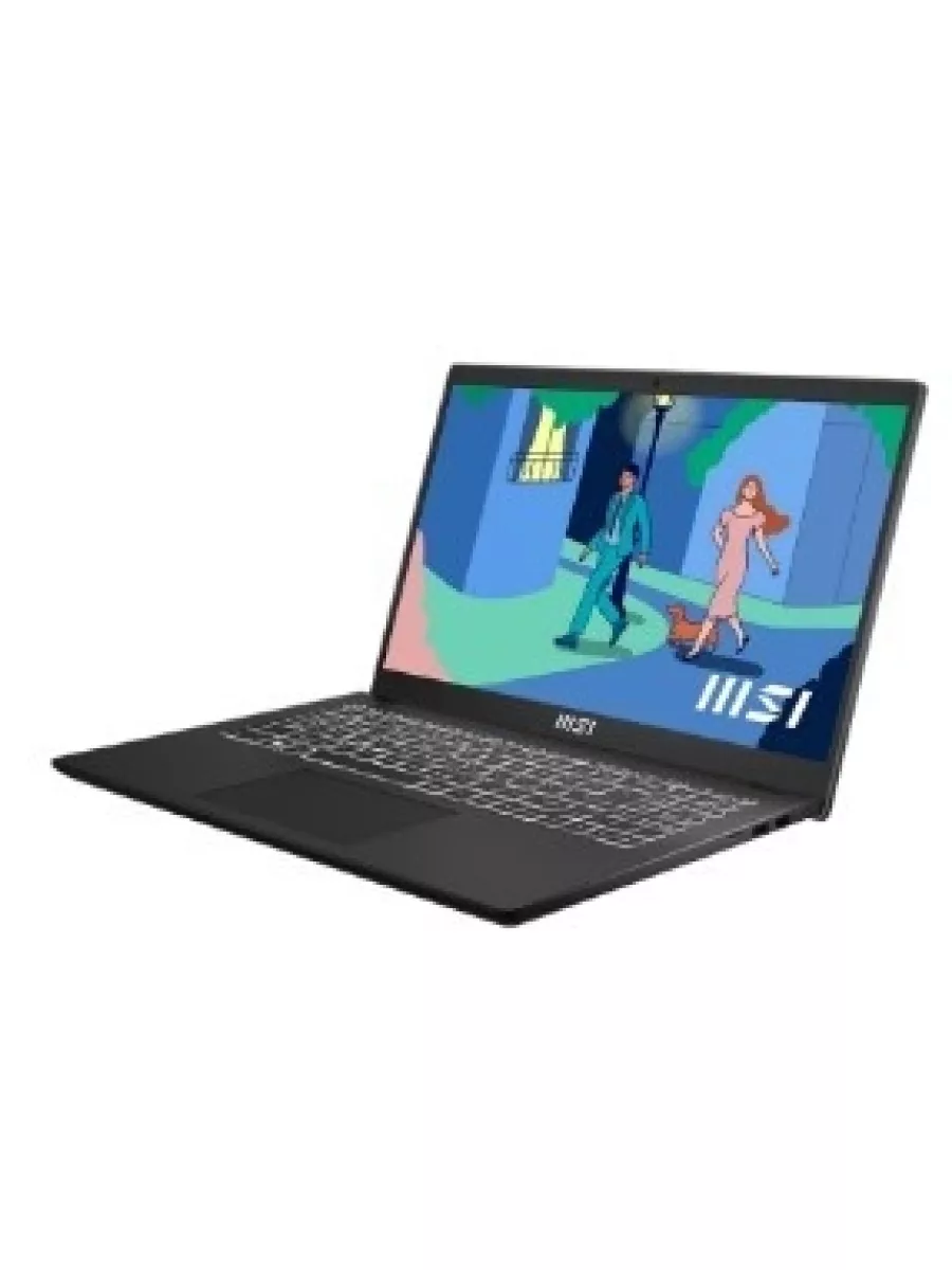 Ноутбук MSI Modern 15 B12M-233RU Black 15" FHD i5-1235U/8Gb/256Gb SSD/W11Pro 9S7-15H112-233 9S7-15H112-233