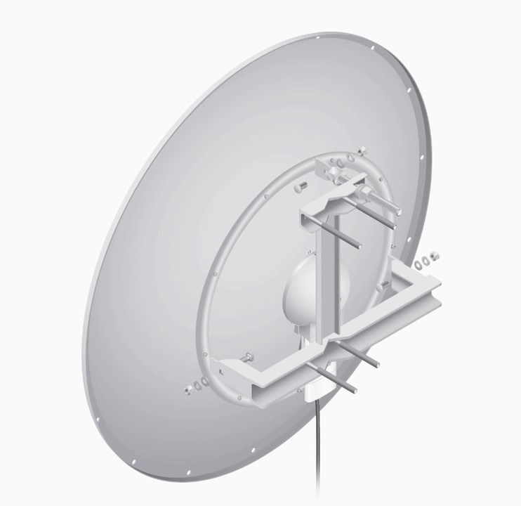 Антенна направленная MIMO 2x2, 24 дБ, 2,4-2,5 ГГц, 5°x5°, 2*RP-SMA RD-2G24