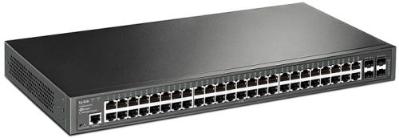 Коммутатор TP-Link управляемый JetStream 48 портов 10/100/1000 Мбит/с RJ45, 2 уровня, 4 SFP‑слота  TL-SG3452 TL-SG3452