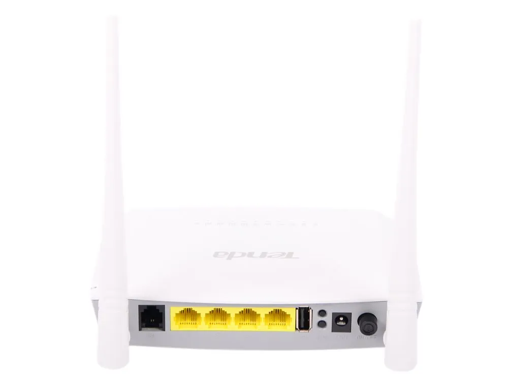 Модем Tenda ADSL 802.11n 300Mbps 2.4ГГц 4xLAN D301 D301 #3