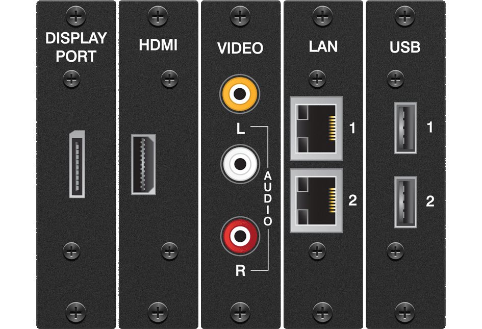 Кабель Crestron FlipTop™ Connector Plate, DisplayPort FTA-CP-DP-101 FTA-CP-DP-101