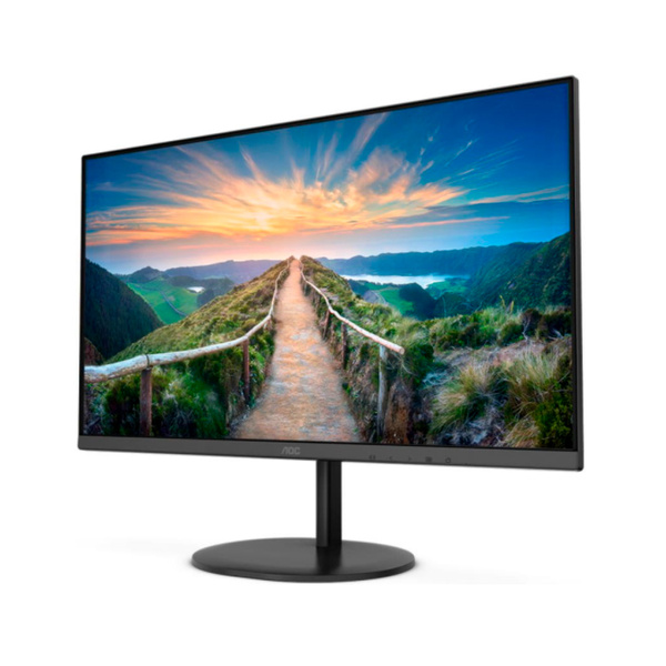 Монитор AOC 27" 2560x1440@75Гц IPS LED 16:9 4ms HDMI DP 20M:1 1000:1 178/178 250cd Tilt Speakers Black Q27V4EA Q27V4EA #5